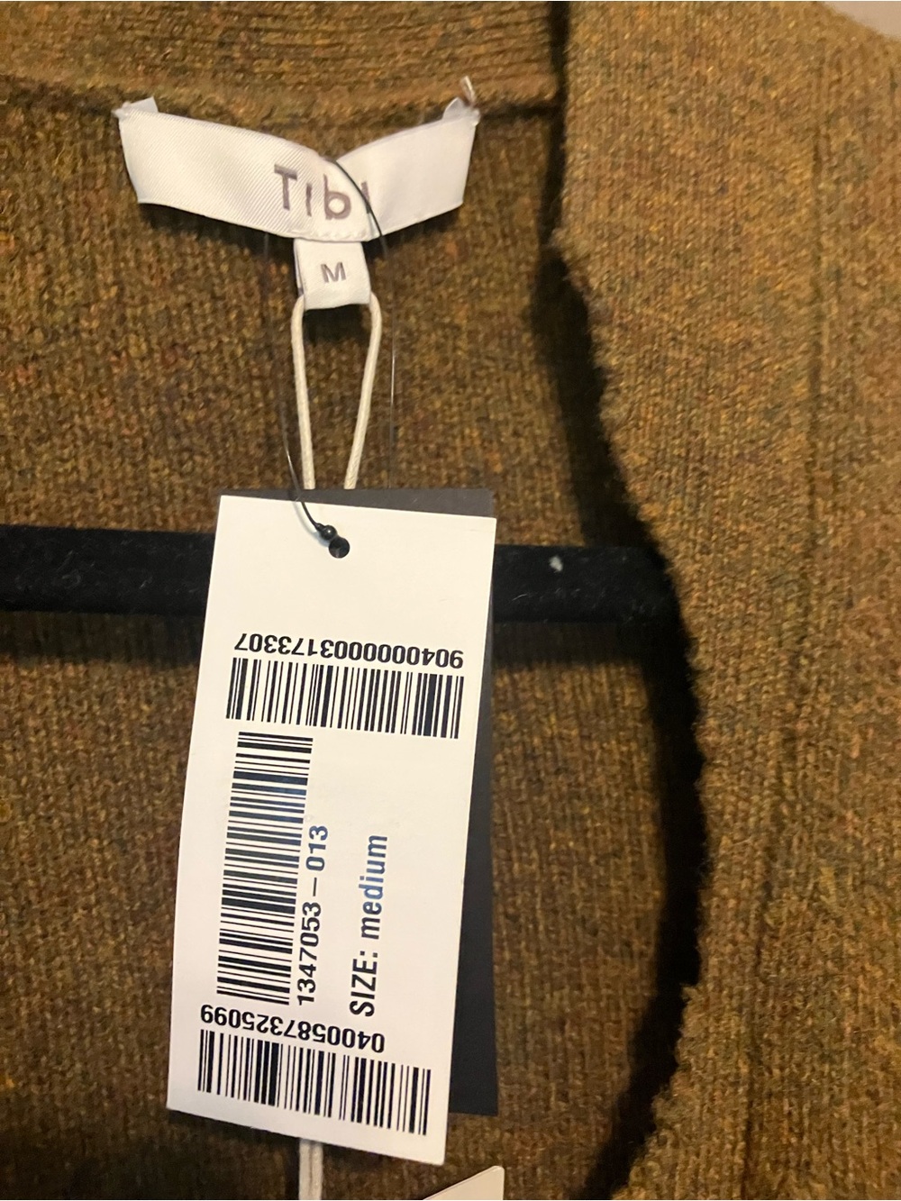 $575 Tibi Soft Lambswool Distressed Cardigan size medium - Picture 8 of 13